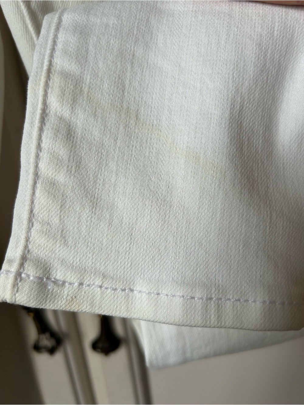 American Eagle Outfitters White Super Stretch Jegging Pants 4 Short Low Rise - Picture 4 of 13